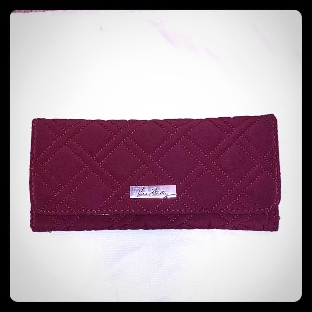 Vera Bradley Maroon Wallet
